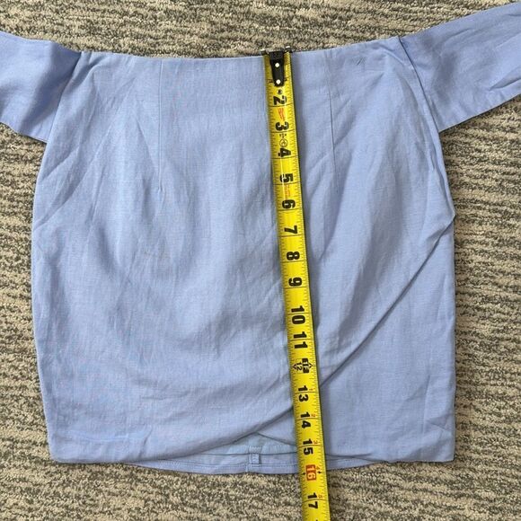 NWT Superdown Milah Wrap Skirt Set in Light Blue | REVOLVE XS - Picture 5 of 12